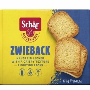 צנימים ZWIEBACK ע"ב עמילן תירס וקמח אורז - שר Schar