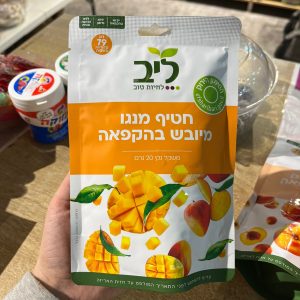 חטיף מנגו מיובש בהקפאה- ליב