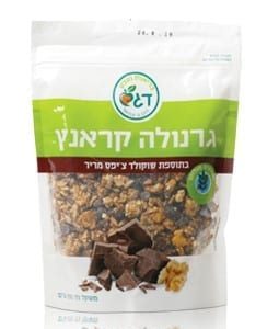 גרנולה בטעם שוקולד צ'יפס מריר- דגש
