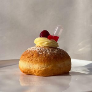 סופגניה ללא גלוטן - וניל פטל