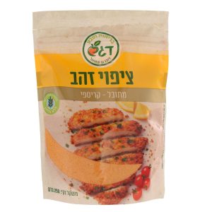 ציפוי פז מתובל קריספי